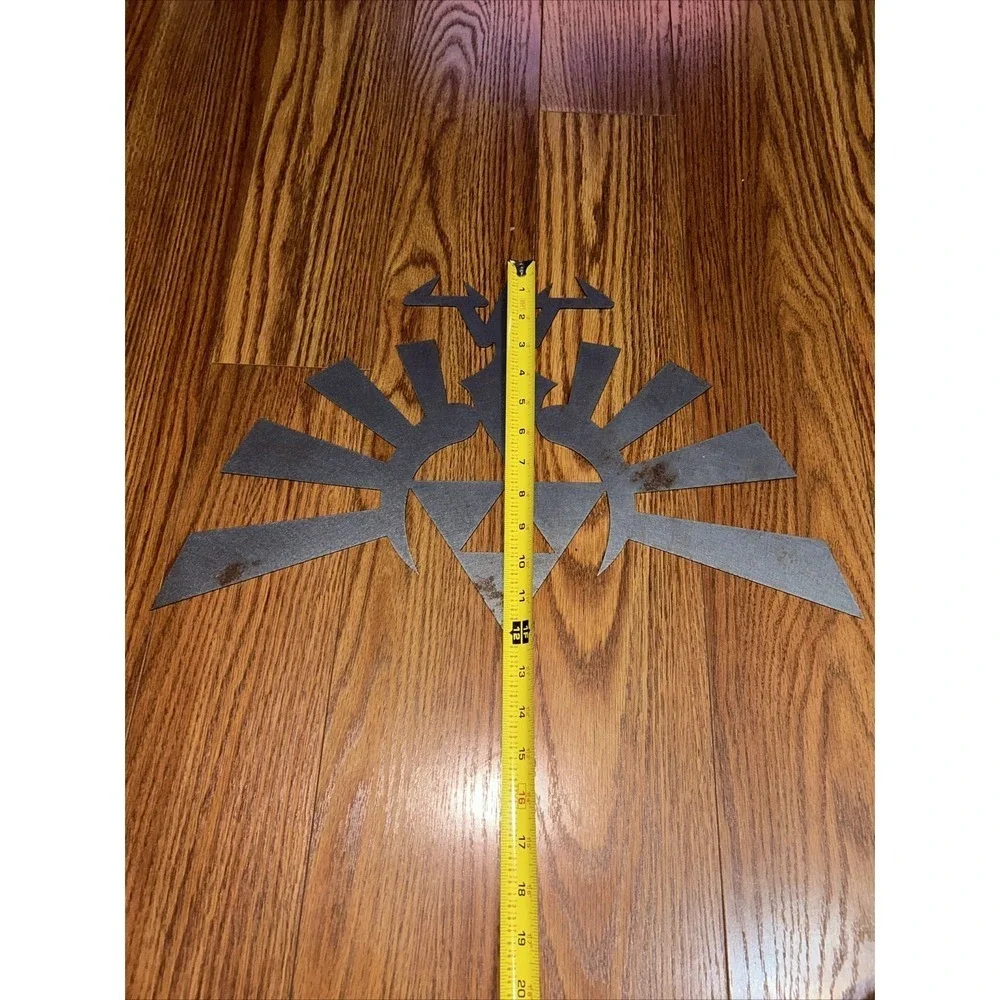 The Legends Of Zelda Tri‎ Force Princess Nintendo Large Metal Wall Hanging